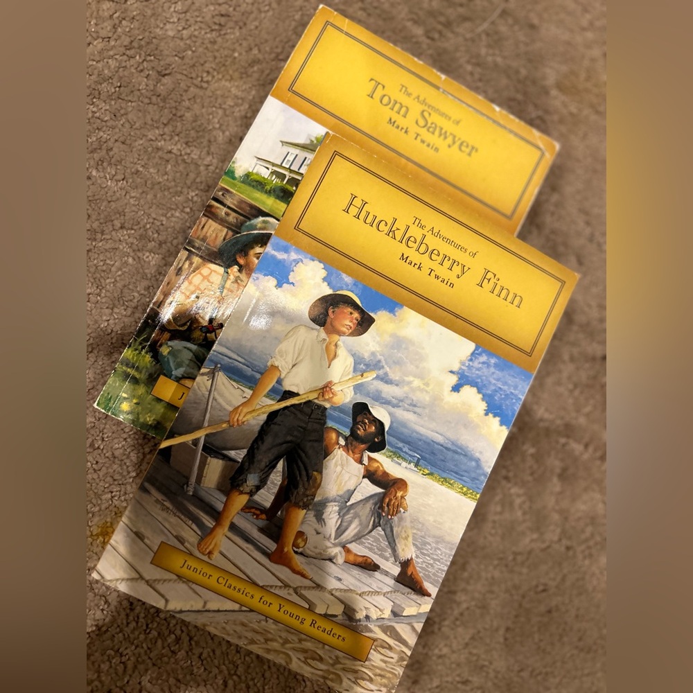 Huckleberry Finn and Tom Sawyer